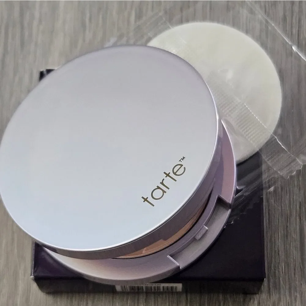 TARTE FACE TAPE Pressed Powder In Fair Light Beige 16B 8.3g NEW IN BOX W PUFF